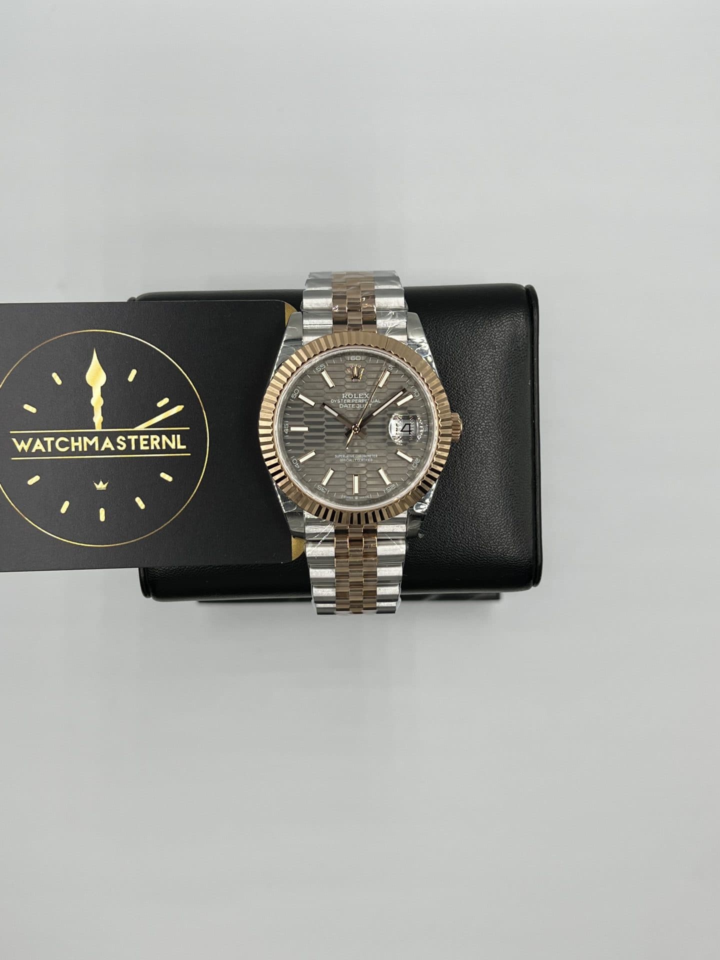Datejust Rose gold rhodium motif