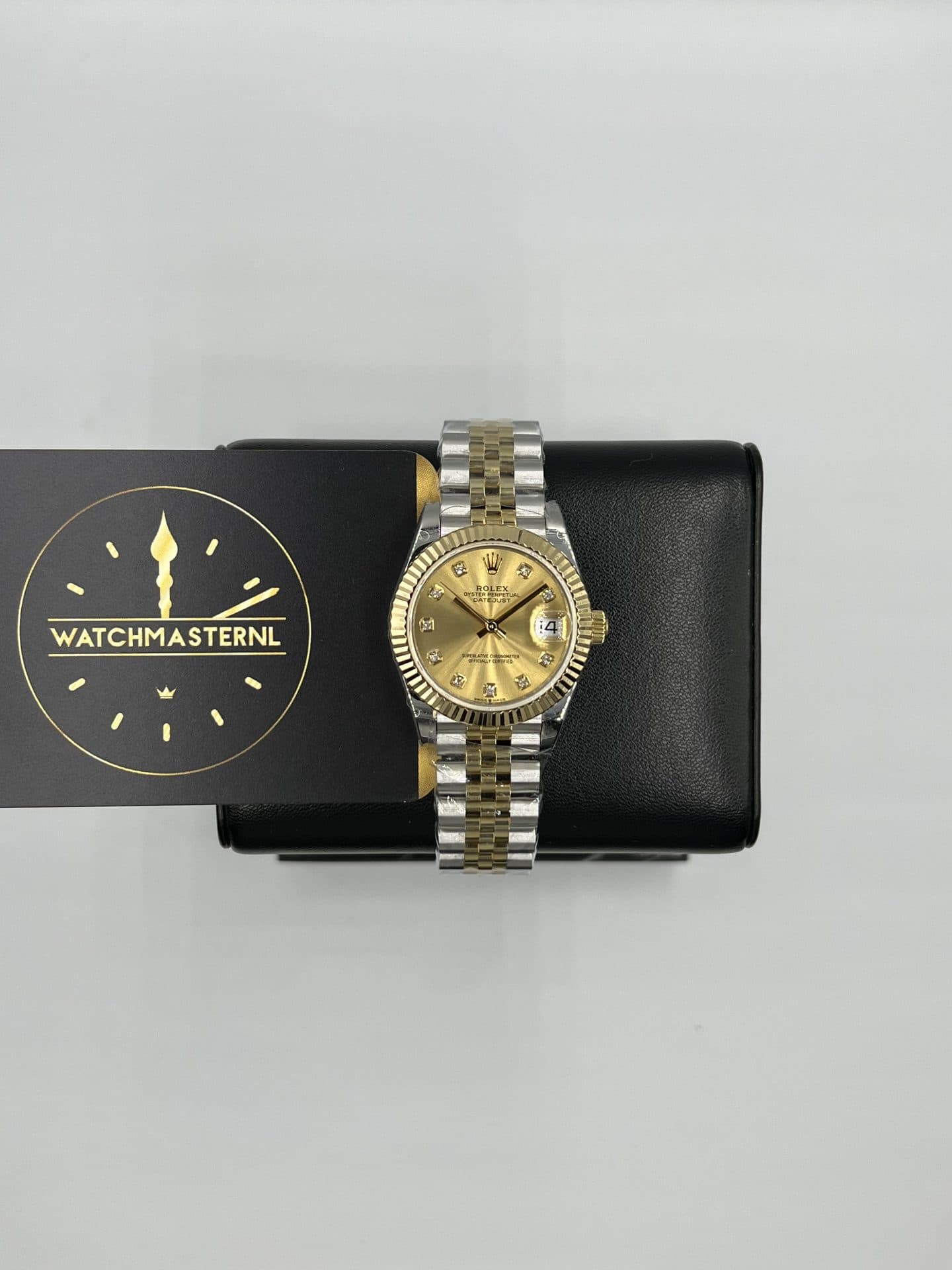 Datejust lady Champagne diamonds