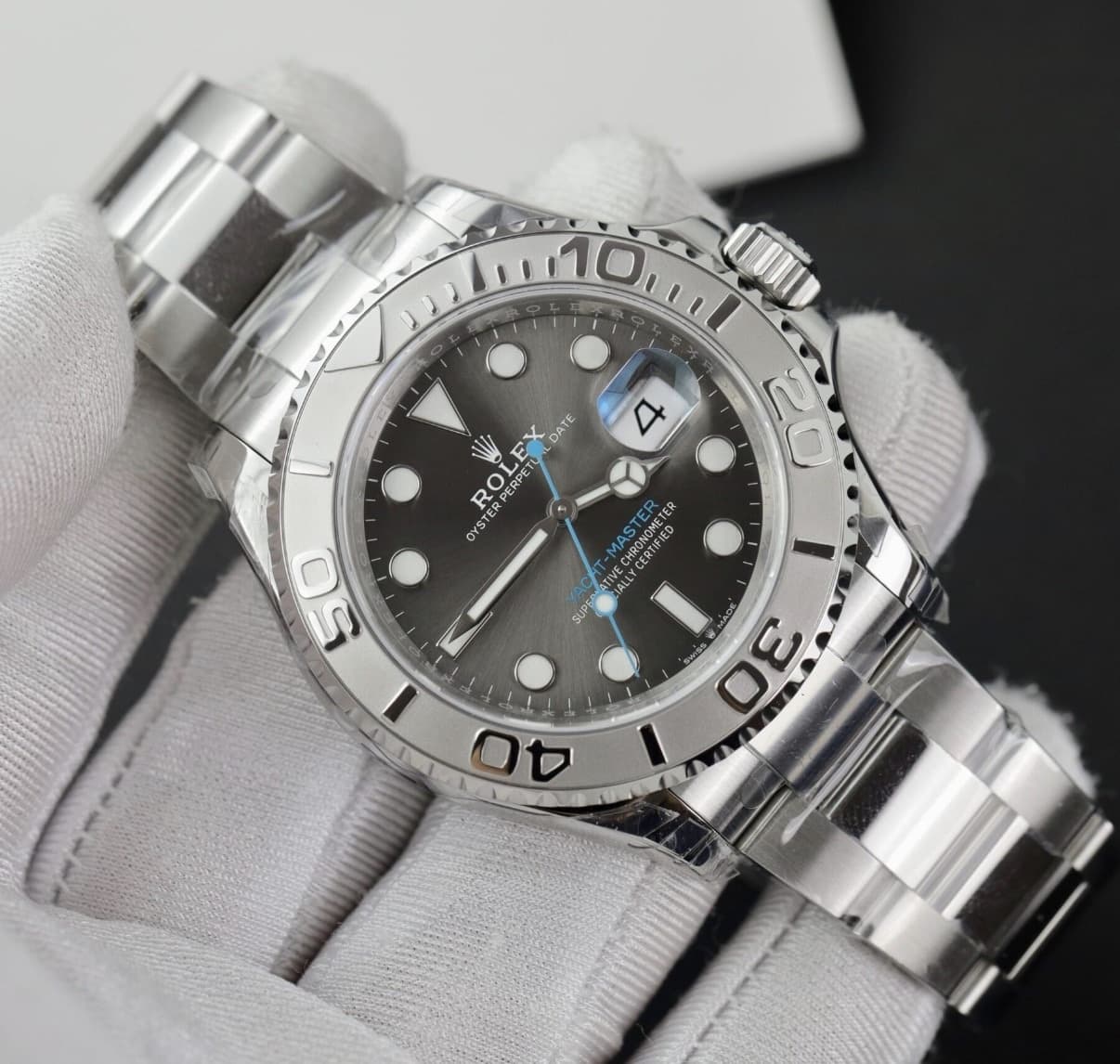 Rolex Yacht-Master 126622 904L Steel Grey Dial 40mm Oyster Super Clone
