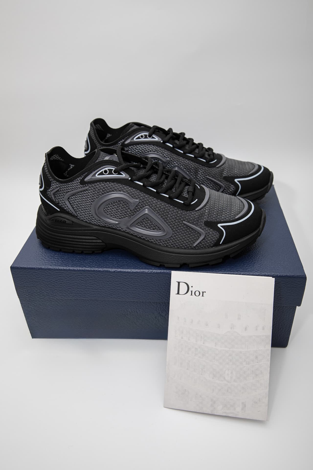 Dior B30 Countdown Teck-Sneaker Black