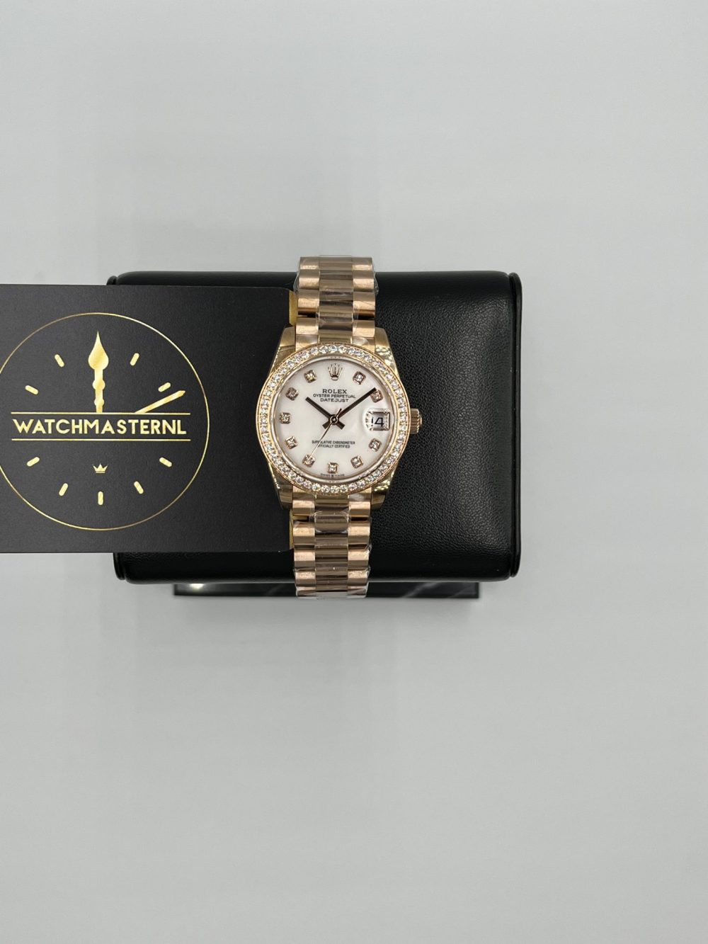 Datejust lady Rose gold white diamonds